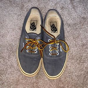 Gray Vans-size 8 women’s
